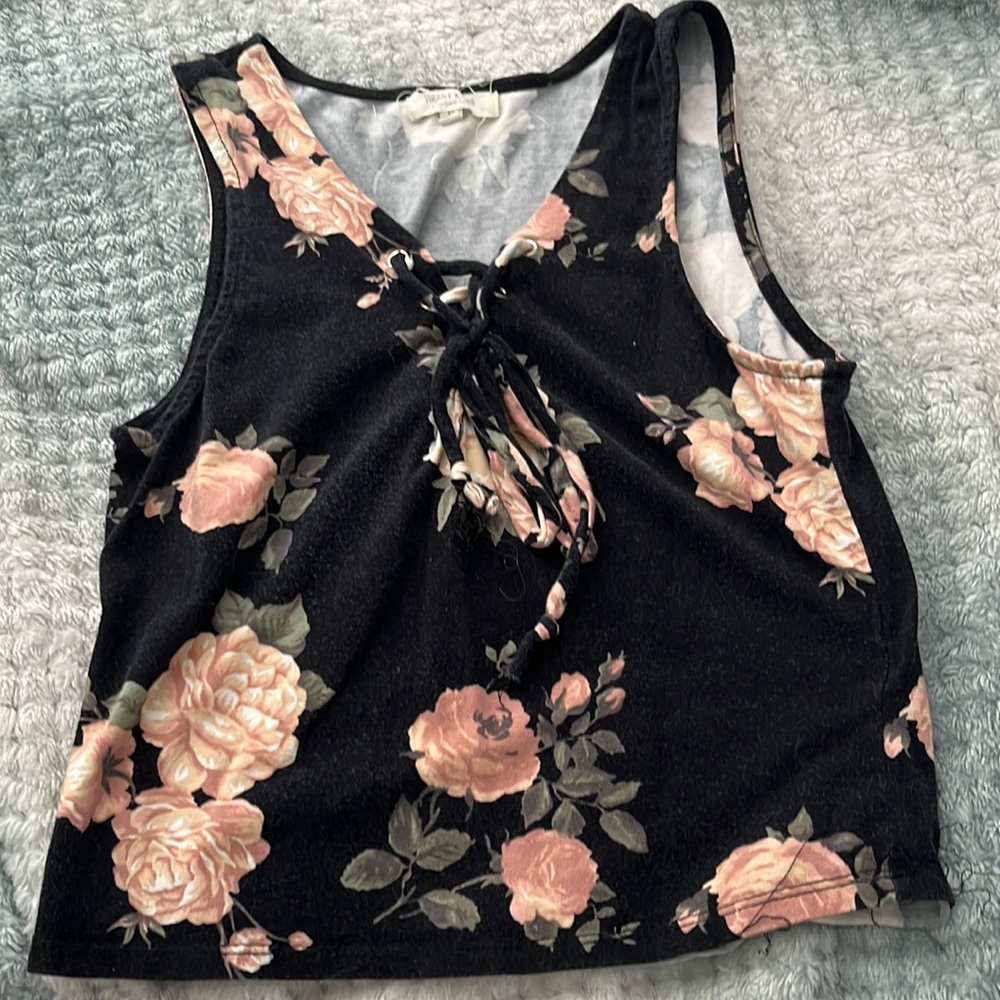Cute flower blouse!